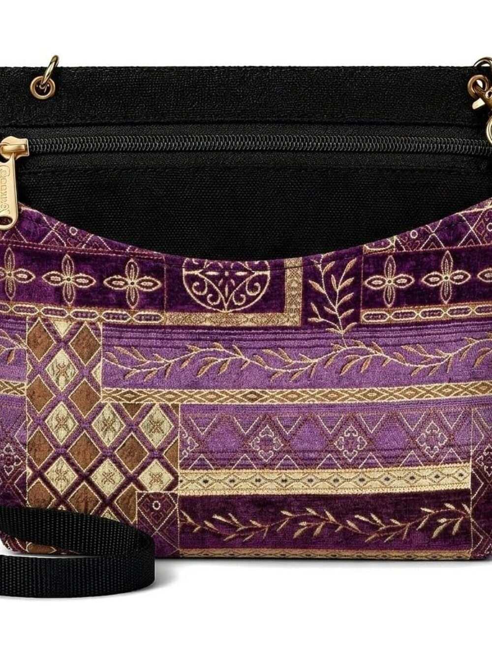 Women's Tapestry Bag Shoulder Handbag, Sugaree Purse Handmade in the